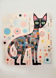 Rainbow Whiskers: The Patchwork Cat