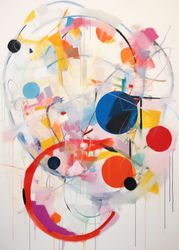 Vibrant Abstract Painting