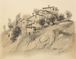 Sloping Hills and Rural Serenity