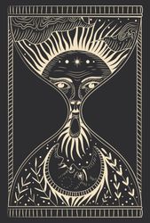 Cosmic Timepiece: Sun, Moon, and Grasped Eternity