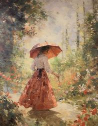 Woman in the Garden