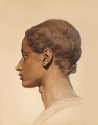 Minimalistic Portrait of a Man