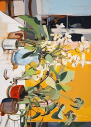 A Potted Plant Still Life