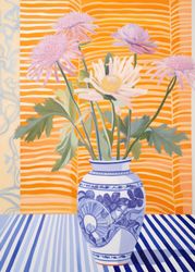 Serenity in Blooms and Contrasts