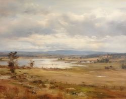 Lakeside Countryside Reverie