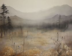 Mist-Drifted Meadows