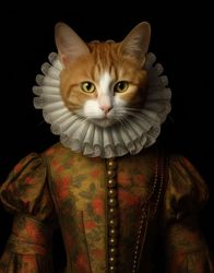 A Stylized Noble Portrait