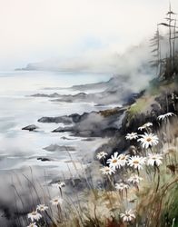 Sea and Daisies
