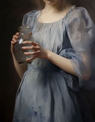 Blue Dress, Empty Jar