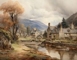 Ancient Village Landscape