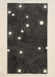 Starry Night in Monochrome