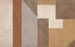 Geometric Elegance in Neutral Tones