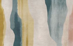 Abstract Watercolor Lines in Pastels