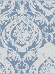  Blue Ornamental Pattern