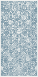 Vintage Cyan Floral