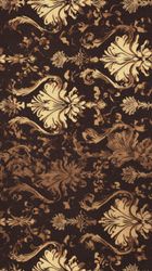 Vintage Brown Gold Damask
