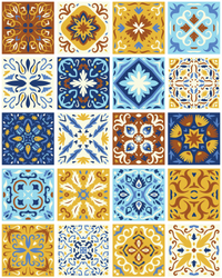 Azulejo Patchwork Tile