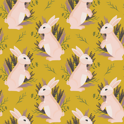 Lavender Bunnies