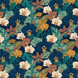 Midnight Orchid Garden