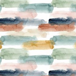 Watercolor Stripe