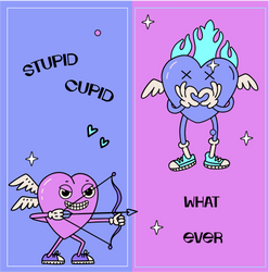 Stupid Cupid Valentine Whatever