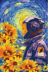 Sunflower Star Rider