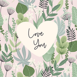 Tropical Heart Valentine