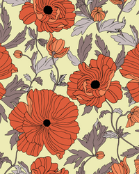 Vintage Poppy Garden
