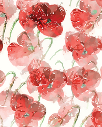 Watercolor Poppies