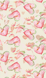 Tropical Anthurium Hearts