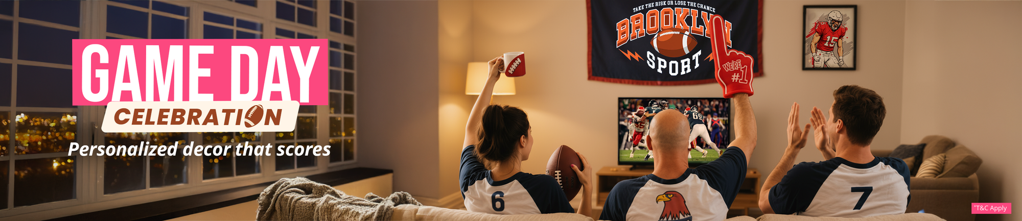 Game Day Canvas – where art meets football passion.