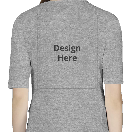 Custom Women's Maternity T-shirt - Grey