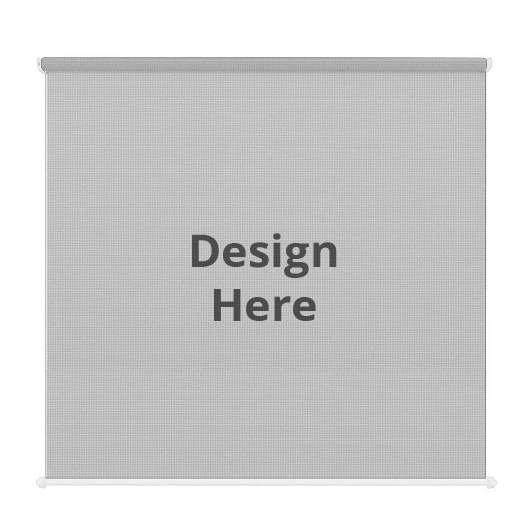 Custom Roller Shade - Mesh