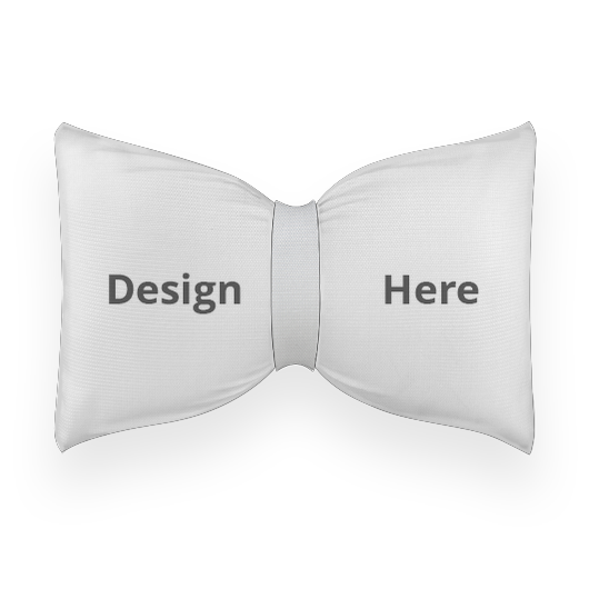 Custom Rectangle Bow Pillow - Weave Loom