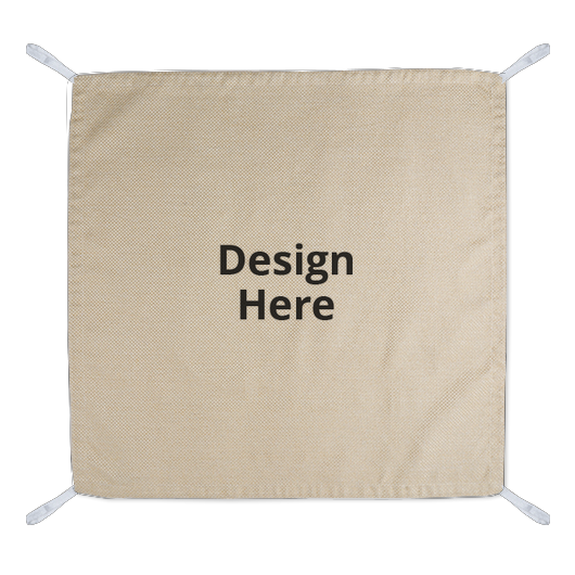 Custom Wall Tapestry - Rustic Jute