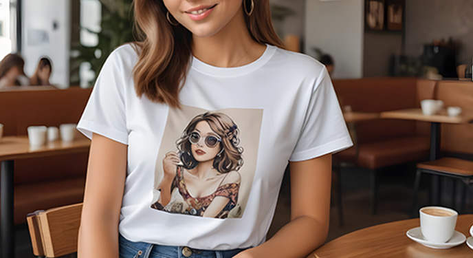 Custom Women's Crew Neck T-Shirt