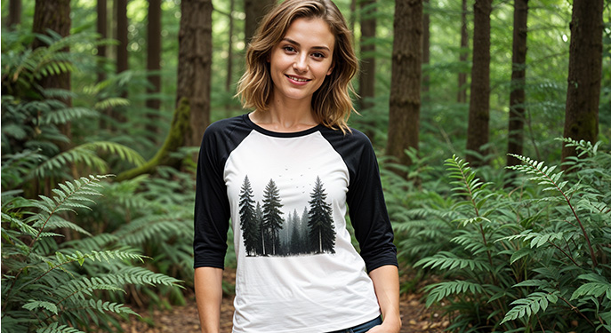 Custom Women's Raglan T-Shirt