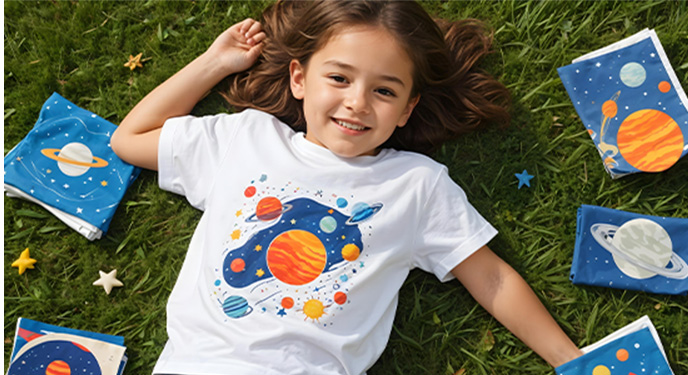 Custom Kid's Crew Neck T-Shirt