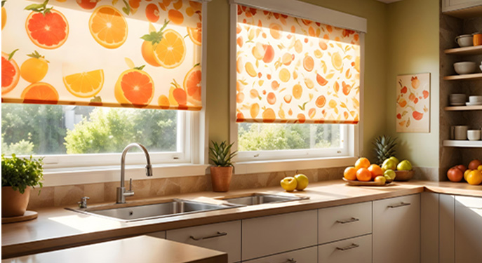 Custom Roller Shade - Mesh