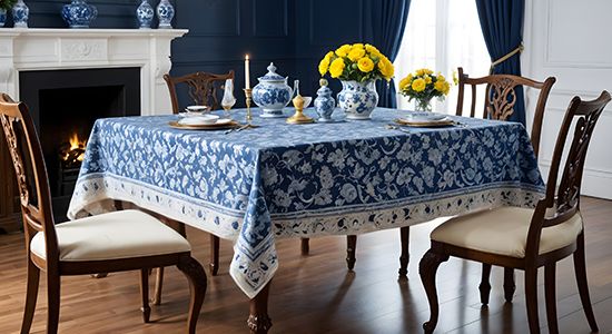 Custom Square/Rectangle Tablecloth - Canvas