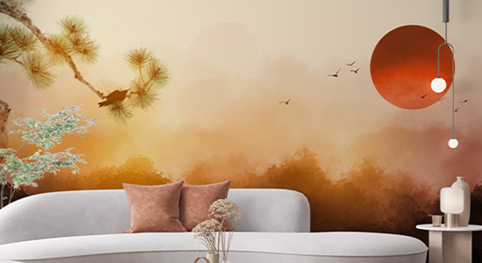 Custom Wall Mural - Timber Grain