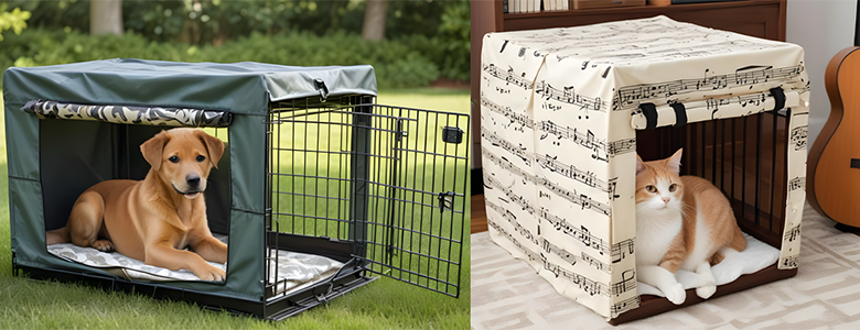 Crate Covers vs. Crate Pads: Enhancing Your Pet's Comfort and Security Crate Covers vs. Crate Pads: Enhancing Your Pet's Comfort and Security