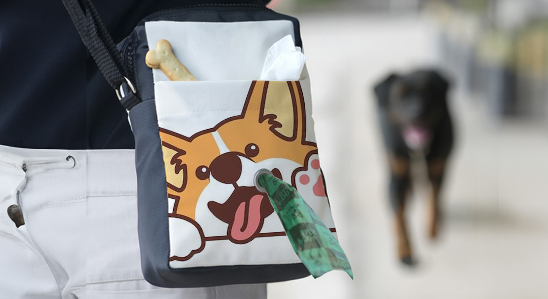 Personalized Dog Walking Bag
