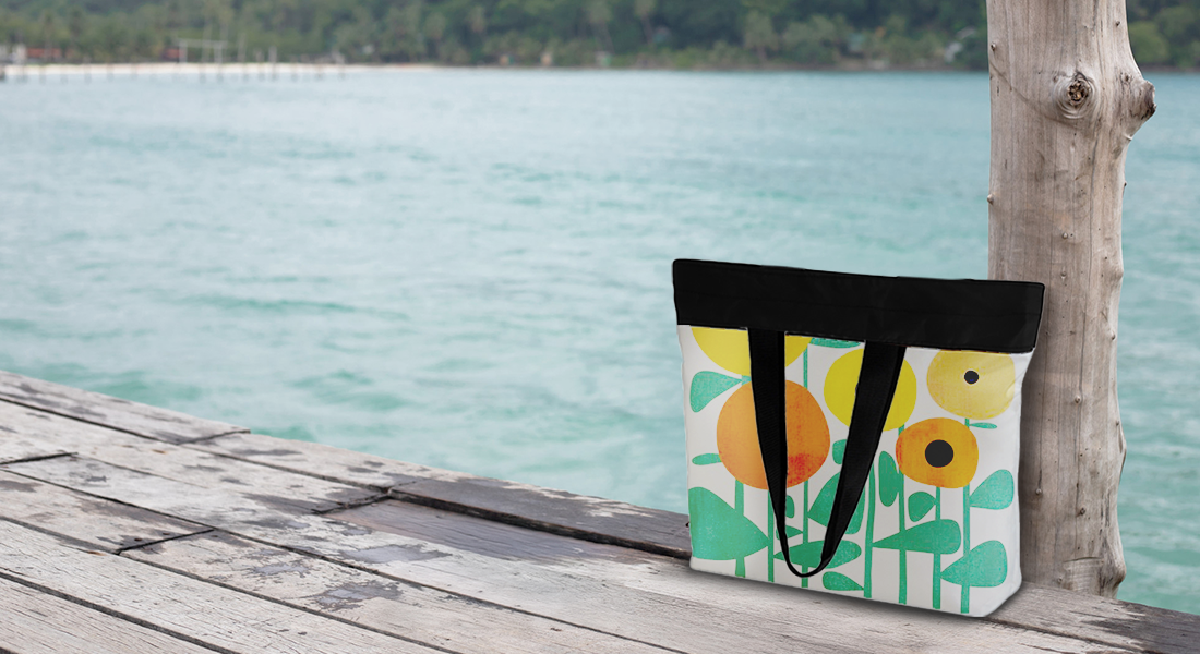 Custom Boat Beach Bag