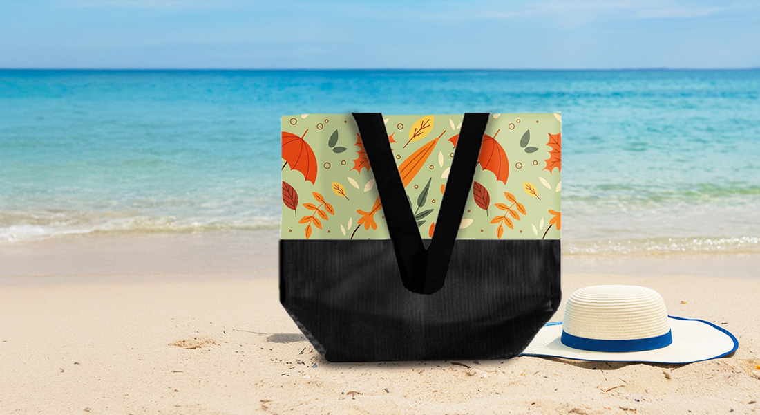 Custom Mesh Beach Bag