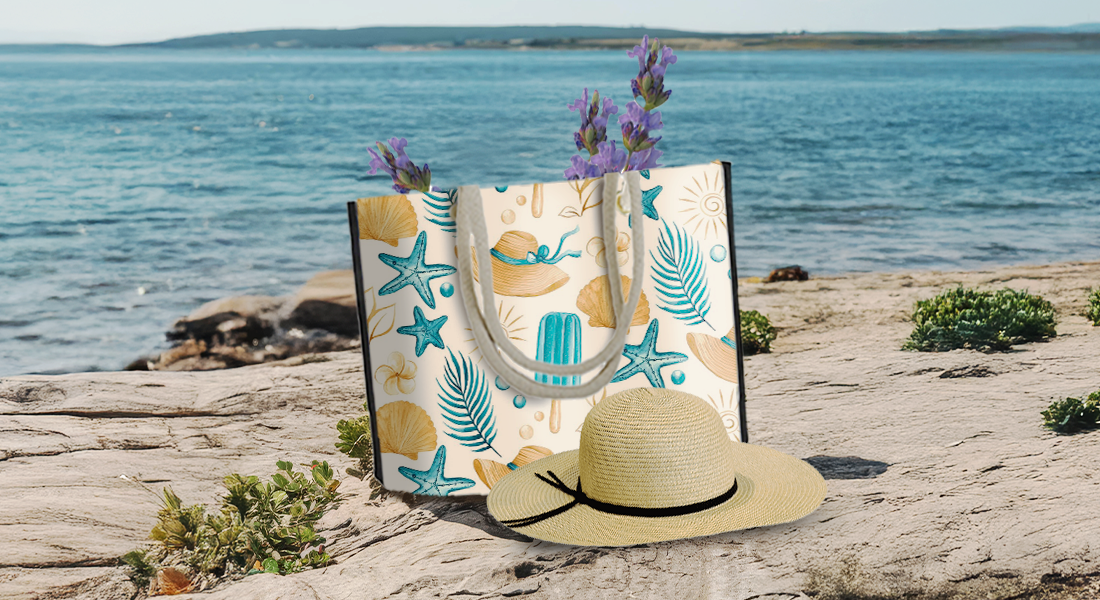 Custom Wide Beach Bag