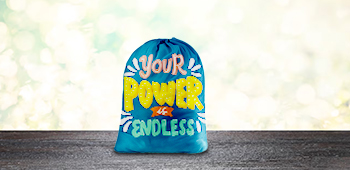 Personalized Drawstring Mesh Laundry Bag