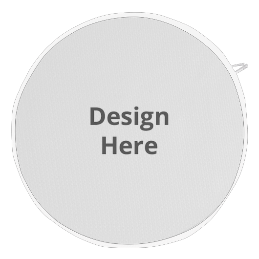 Custom Round Seat Cushion - Weave Loom