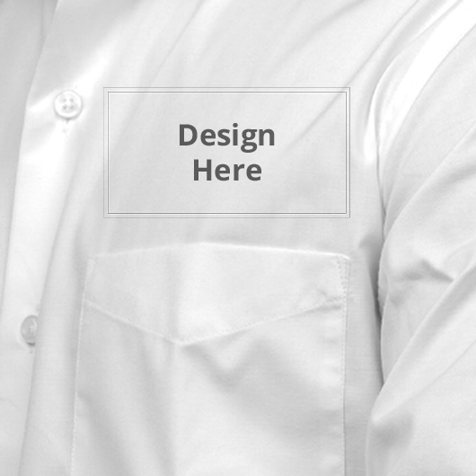 Personalized Dress Shirt - White