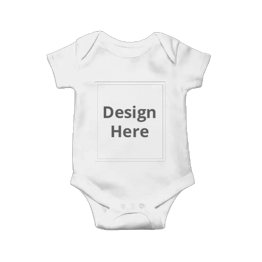Custom Kid's Rompers - White